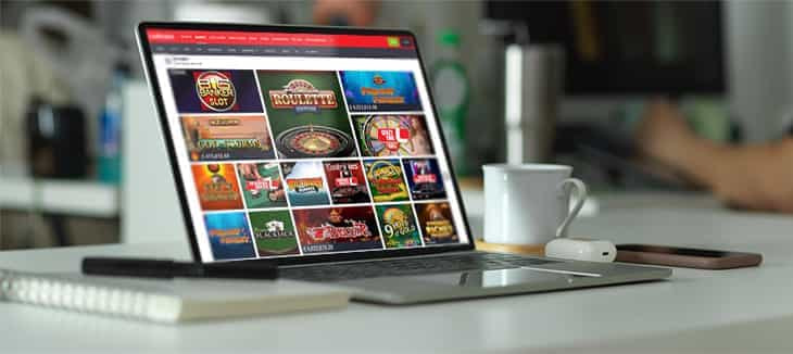 The Gaming Page at Ladbrokes Online Casino