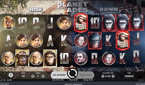 Joac? Planet of the Apes numai la NetBet