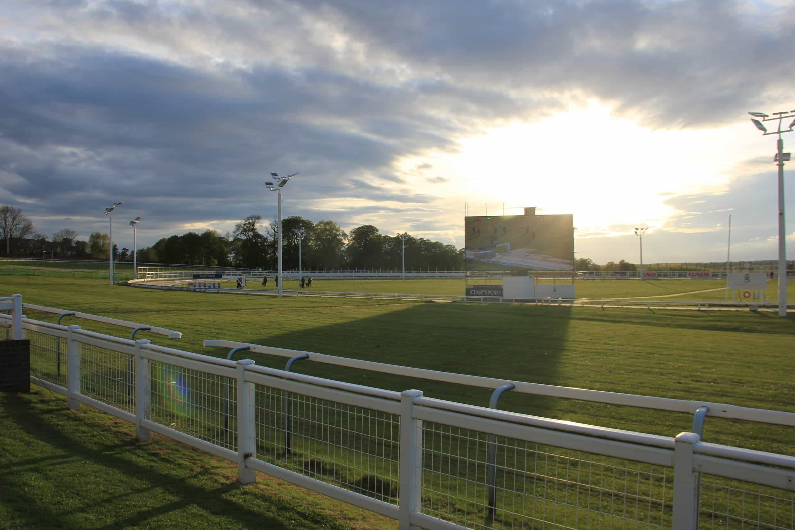 Towcester greyhound racing track.