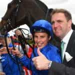 Charlie Appleby and jockey William Buick.